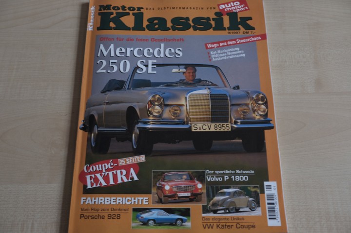 Deckblatt Motor Klassik (09/1997)